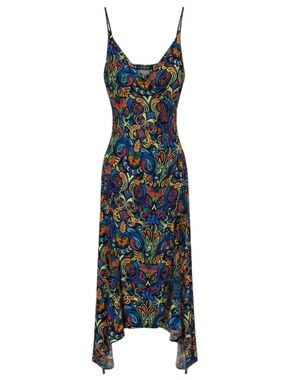 HANEY BLACK MAYAN MULTI OLIVIA DRESS
